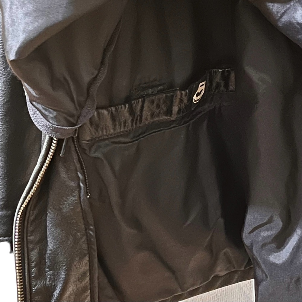 Vintage M. Julian Wilsons Black Leather Jacket Men Sz Large Thinsulate Lined - Picture 7 of 10
